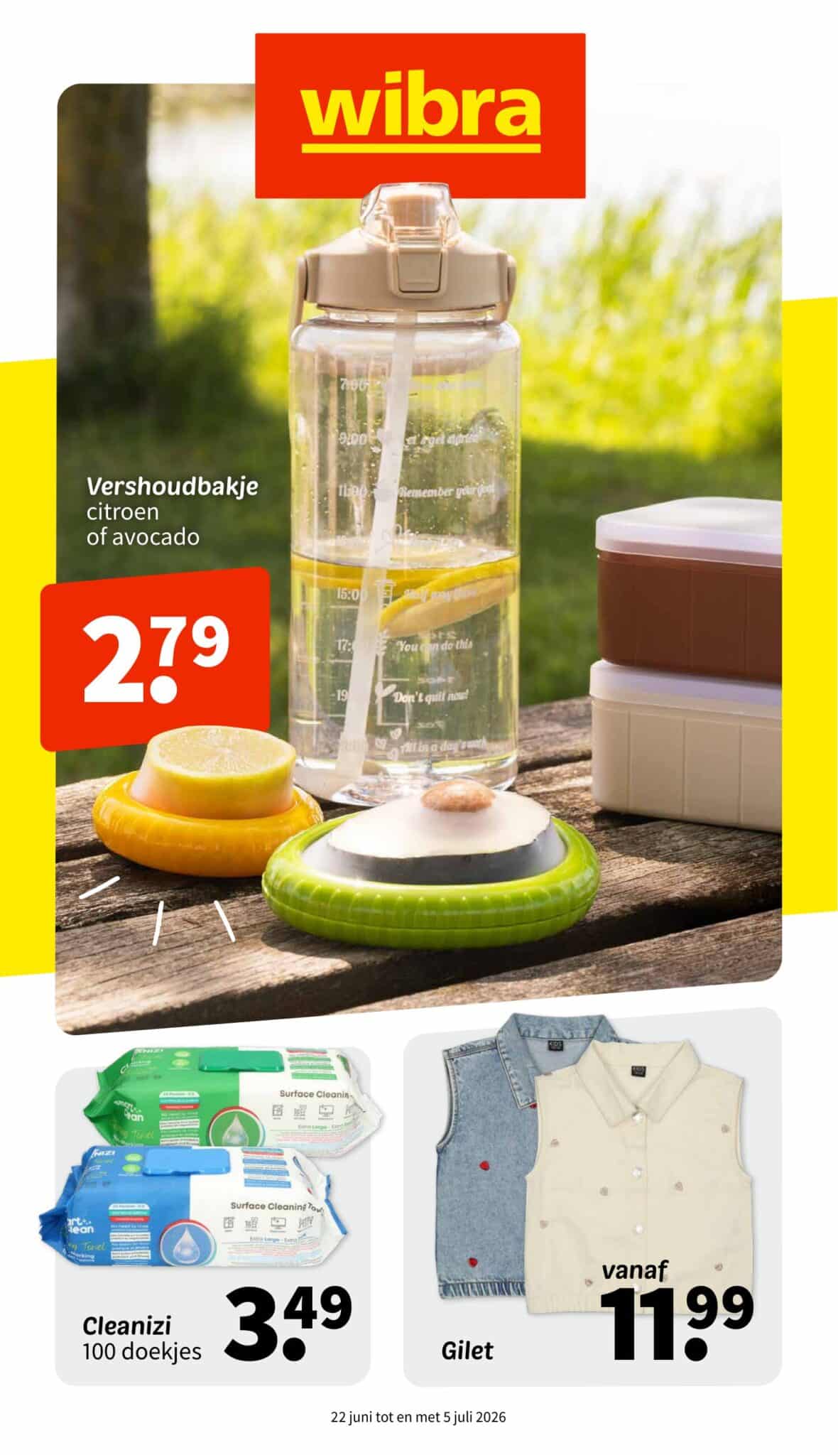Wibra folder