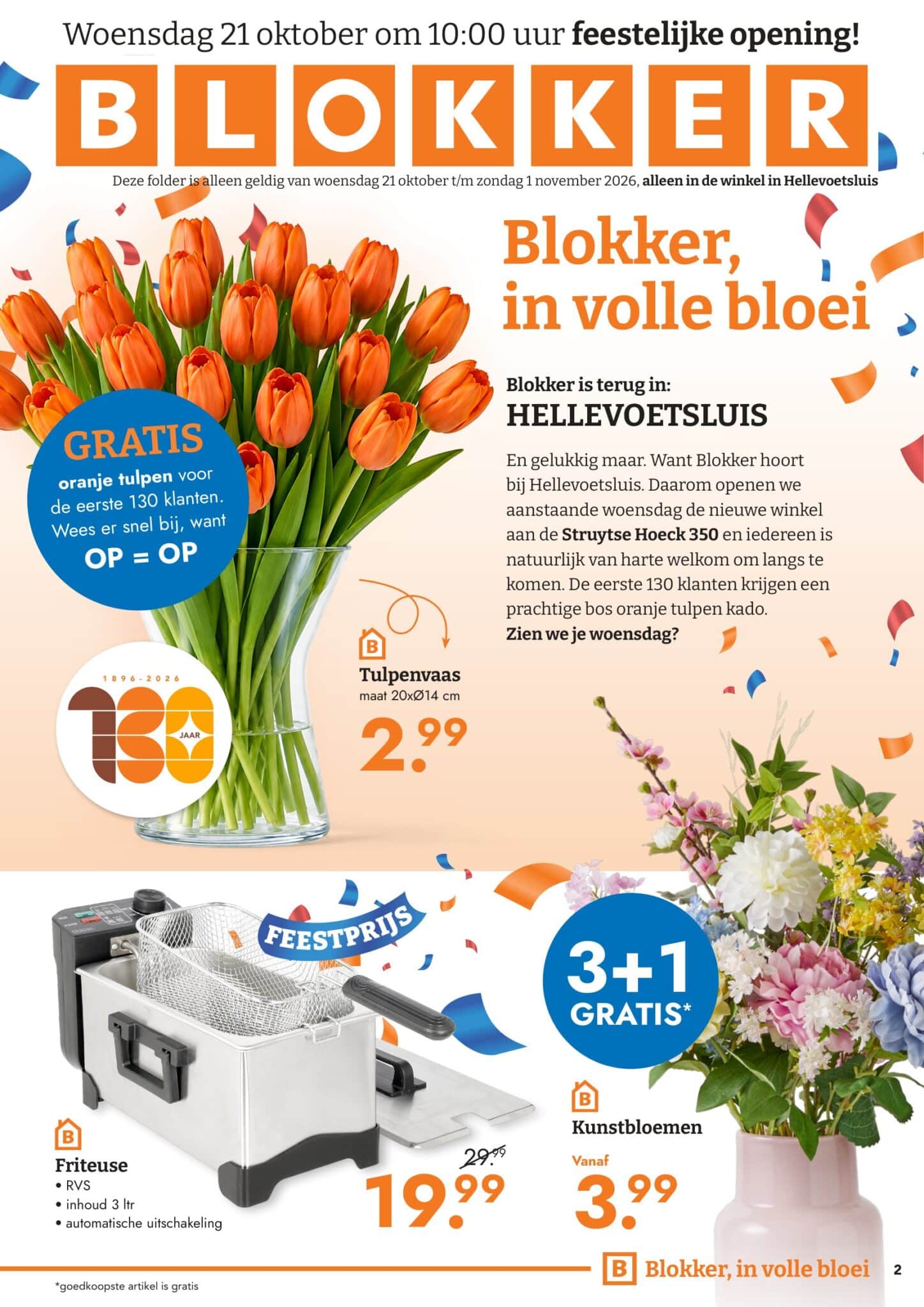 Blokker folder